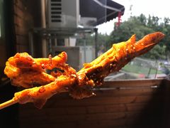 -路边摊小炉子烧烤