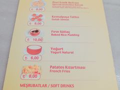 菜单-Tarihi Sultanahmet Köftecisi Selim Usta