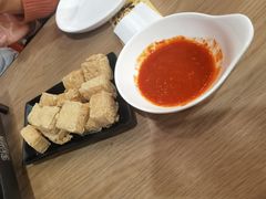 金陵炸臭豆腐-宝记烧烤·碳锅羊肉·羊蝎子火锅·夜食社(文体路创始店)