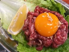 凉拌生牛肉-大阪烧肉BAKA一代(十亩地店)