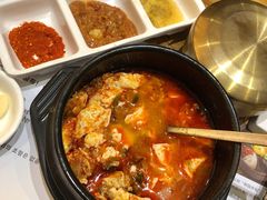 嫩豆腐汤-紫霞门韩国料理烤肉(深南东路店)