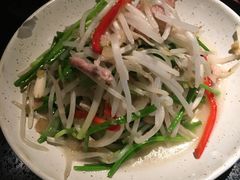 绿豆芽榨菜肉丝-老头儿油爆虾·知味杭州(爱琴海购物中心)