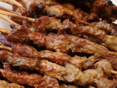 -劳动公园新疆人烤腰子