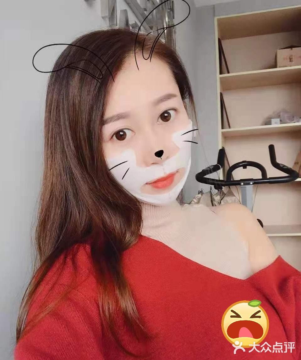 皮肤喝饱了水