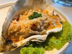 蒜蓉乳山生蚝-开海·红岛海鲜虾水饺(石老人店)