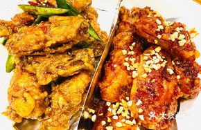 Garlic Chili Double Sauce Fried Chicken
