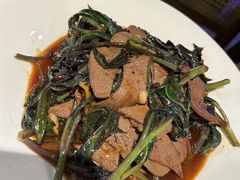 血皮菜炒猪肝-向川南·水煮鱼·川菜(和平里店)