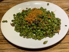 榄菜肉末四季豆-一盏明灯全素斋(殊像寺店)