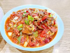 -歹歹的加个面过油肉拌面
