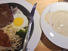 奶油蘑菇汤-夏日玛莉西餐厅(岳阳花板桥步步高店)