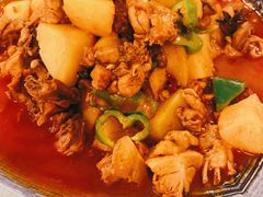 特色的大盘鸡-维吾尔餐厅(宜山路店)