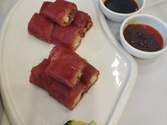 网烧鲜虾芝士红米肠-点红点绿茗点居(客村店)