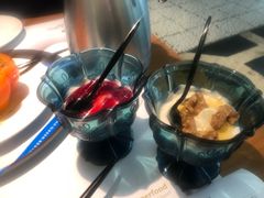 希腊草莓酸奶&希腊核桃蜂蜜酸奶-HELLO MUSAE 拾光缪斯餐厅·纯正希腊风味(苏州中心店)