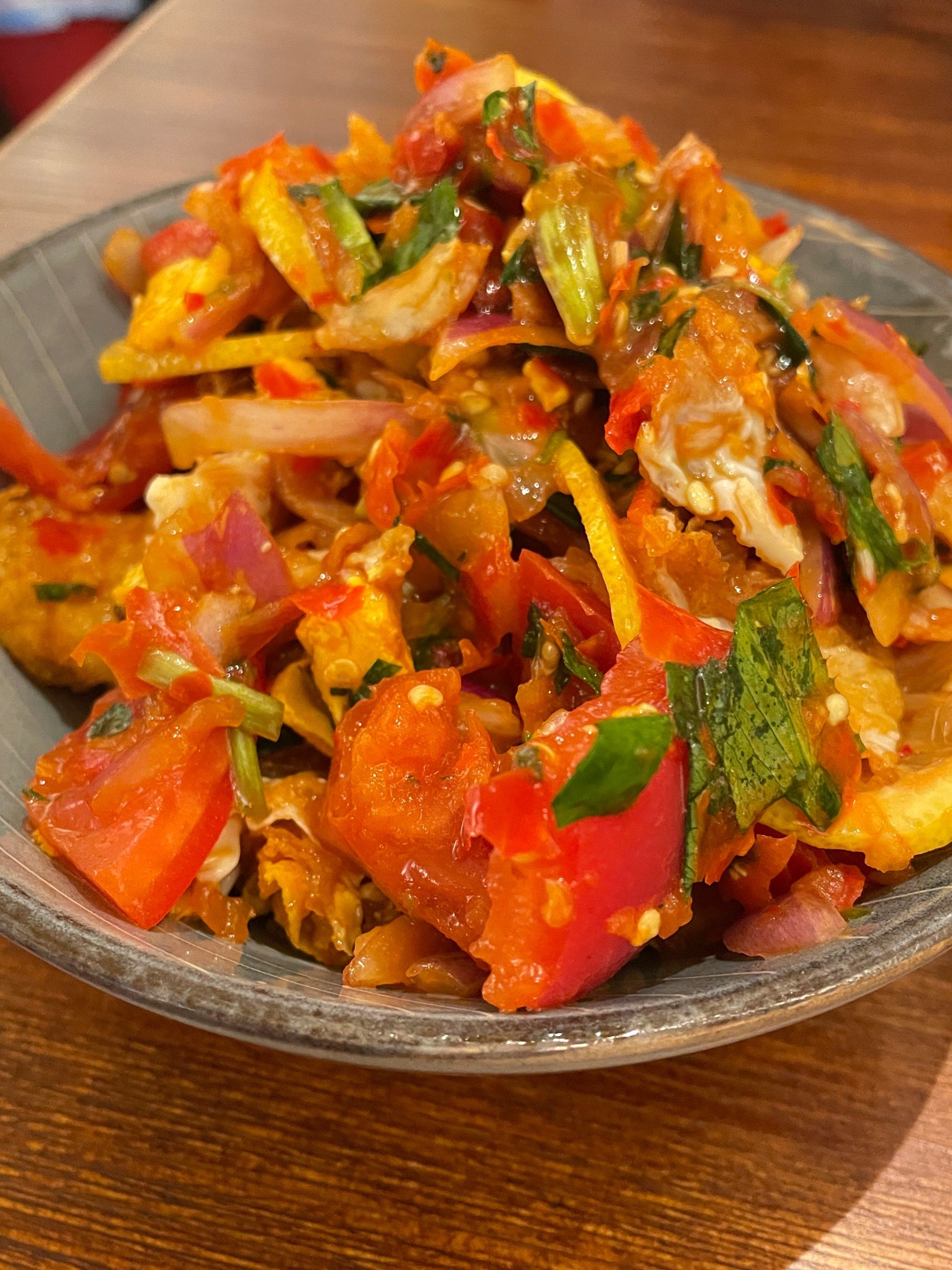 饵块不行,切得薄厚不一,厚的都没炒熟,咬不动.