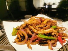 茶树菇炒八爪鱼-桂满陇-锦绣江南(万象城店)