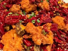 黑鸡枞菌拆骨辣子鸡-拾久(朝阳公园店)