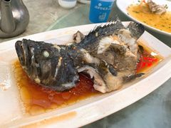 石斑鱼清蒸-四川小胡子海鲜(丁村万人海鲜广场店)