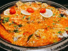黄金酸辣味烤鱼-烤匠麻辣烤鱼(环球中心店)
