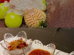 餐前水果-海派悦庭·海胆烧麦·新融合菜(凯德广场店)