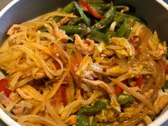豆角丝炒肉拌转百刀-日上三甘(三里屯店)