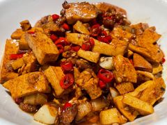 五花肉炒香干-新辣宴·湖南家常菜·商务聚餐(中粮创芯店)
