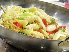 干锅有机花菜-東舍食唐精品陕菜馆