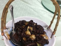 葱烧红蘑-南山鲜虾面·活鲜小馆·海味大连菜(南山总店)