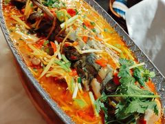 招牌跳水鱼-小河盐帮·私家菜·烤鸭(三元桥·霄云路店)