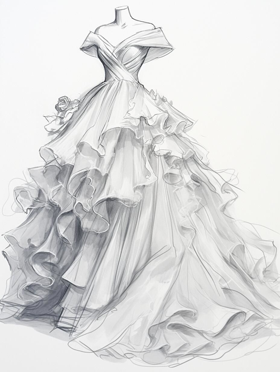 婚纱的梦幻诠释