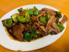 青椒炒猪肝-台湾风味小吃(长乐店)