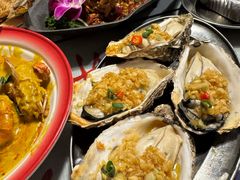 蒜蓉烤乳山生蚝-辉记炭烧海鲜大排档·老字号(福田店)