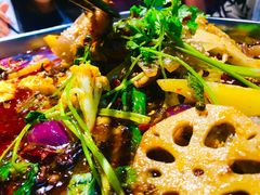 老贵阳炭火烤鱼-丹虾|文和友小龙虾·烙锅(陕西路旗舰店)
