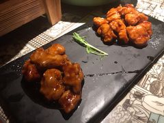 雪花糖醋里脊-绿茶餐厅(千岛湖银泰城店)