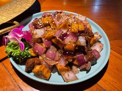 黑胡椒爆炒牛肉粒-楼兰新疆主题餐厅(坂田佳华领汇广场店)