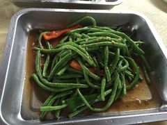 蒜茸炒豆角-大岗仙庙烧鸡(花东店)