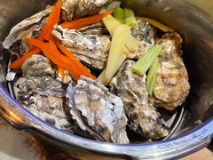 碳烤生蚝-嘎嘎鸭脑壳江湖菜(五里店)