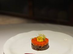 黑鱼籽酱香牛肉木瓜塔塔-王品牛排(珠海富华里店)