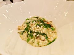 帝王蟹蟹肉烩饭配甜豆和莳萝-Jean Georges
