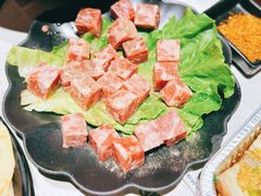 雪花牛肉粒-胡哥烤肥牛(车公庙店)