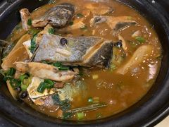 浓汤杂鱼煲-龙泉人椰子鸡.糟粕醋.海南菜(三亚旗舰店)