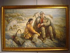 徐纯中·油画《信天游》-上海虹桥当代艺术馆