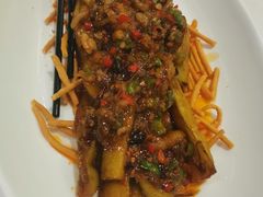 蓑衣茄子-刘胖子家常菜·蹄花焖藕(兴业店)