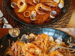 经典西班牙铁锅海鲜饭-Laures·月桂西班牙碳烤餐厅(十尚坊店)