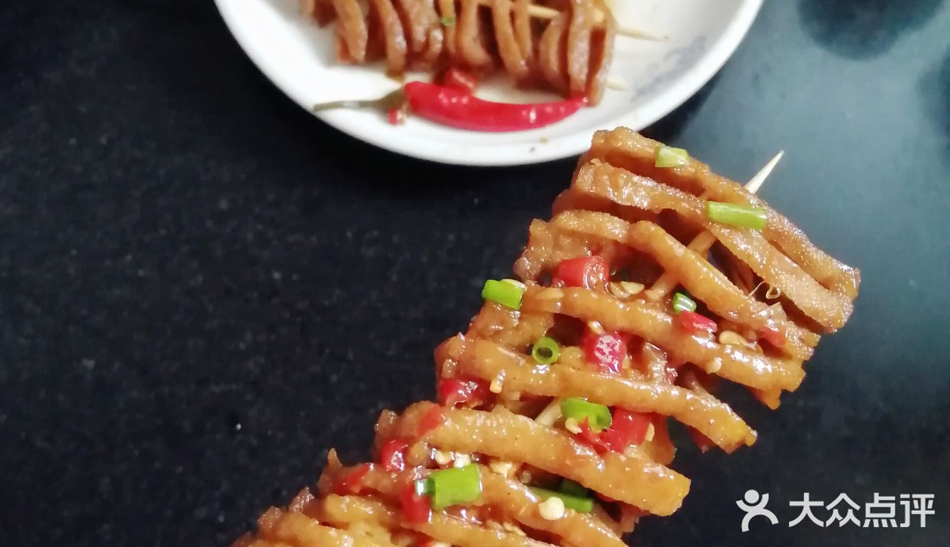 回味儿时街头小吃~香辣兰花干