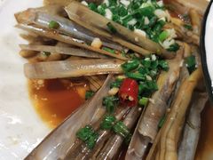 姜葱炒蛏子-渔满仓海鲜渔家(象山二店)