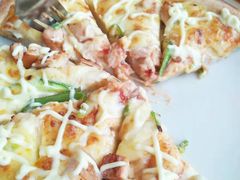 鸡肉披萨配蛋黄酱-萨莉亚意式餐厅(国和1000店)