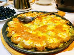 芝士焗口蘑-青岛美食鲁菜大酒店