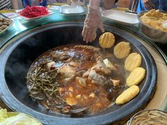 贴饼子-大鹅岛灶台鱼·铁锅炖(水库路店)