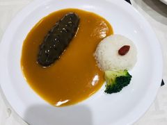 鲍汁扒海参-江南村酒家