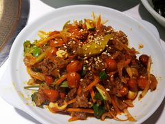 泡椒鱼皮-猪啊牛呀羊啊铜盘烤肉(正大广场店)